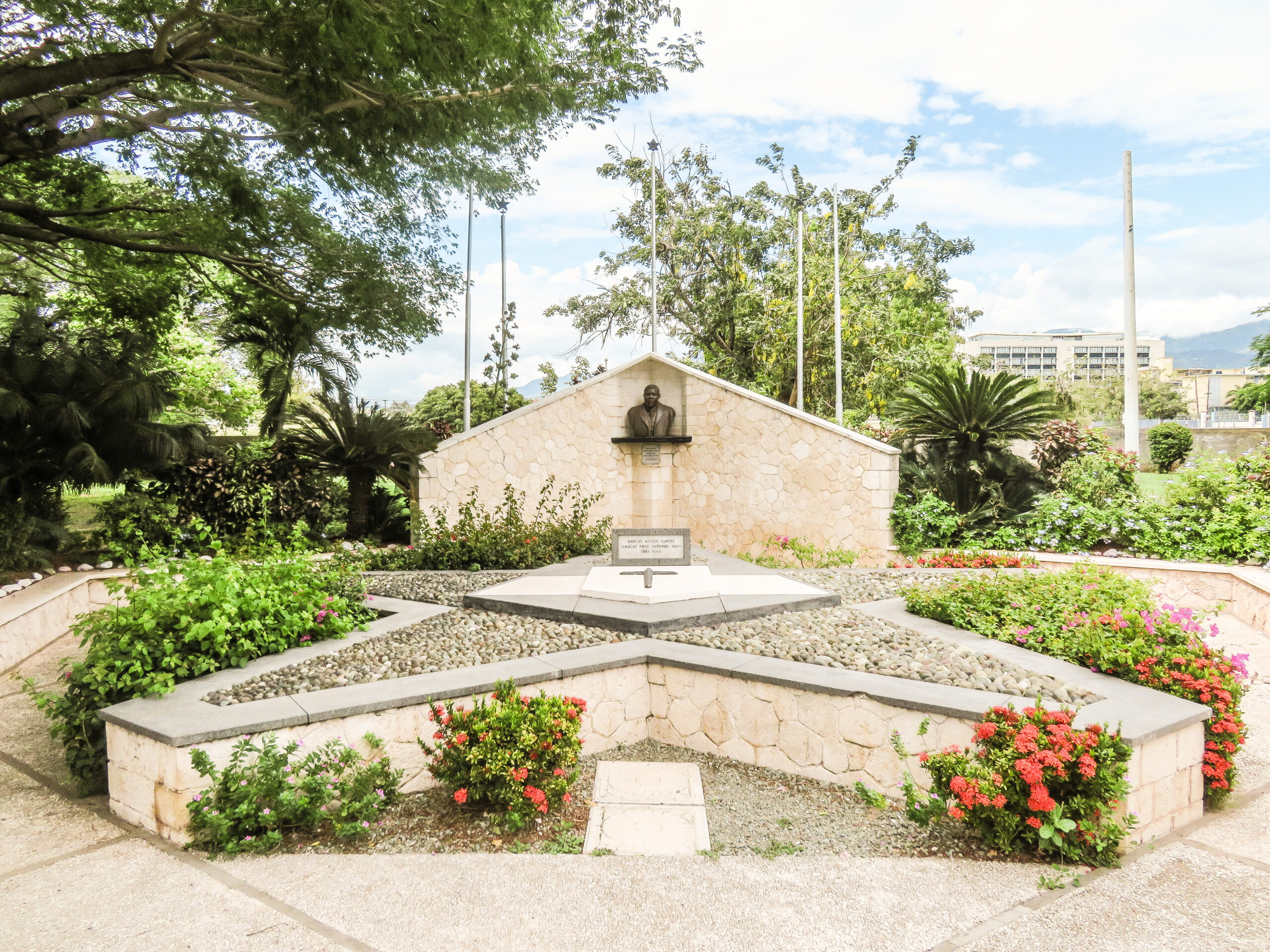 National Heroes Park Jamaica Marcus Garvey